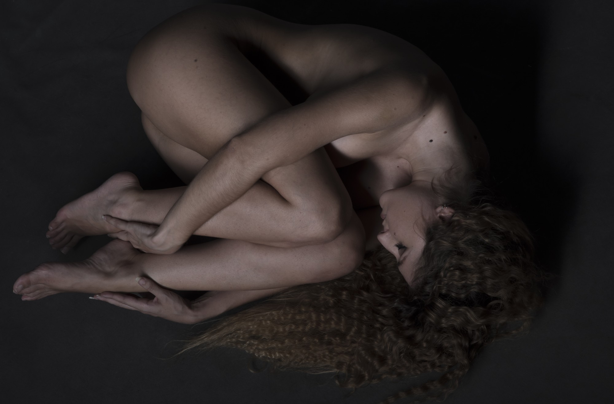 Desnudo en estudio fotográfico